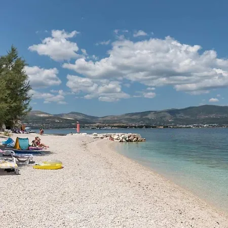 Lägenhet In Arbanija With Sea View, Terrace, Air Conditioning, Wifi 5139-5 *